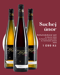 Ochutnávkový set suchých vín - Suchej únor